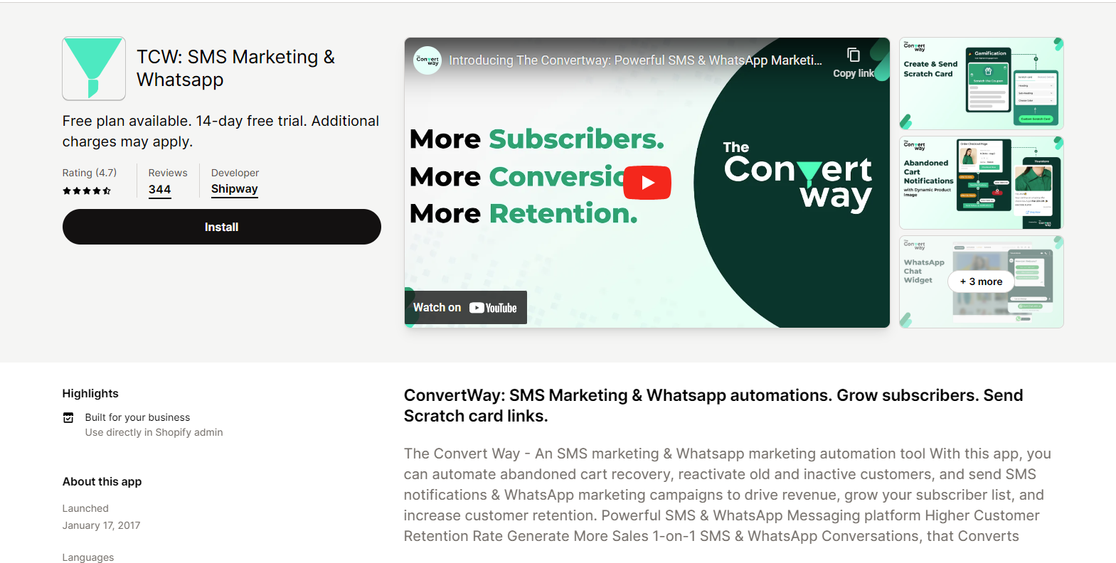 TCW: SMS Marketing & Whatsapp